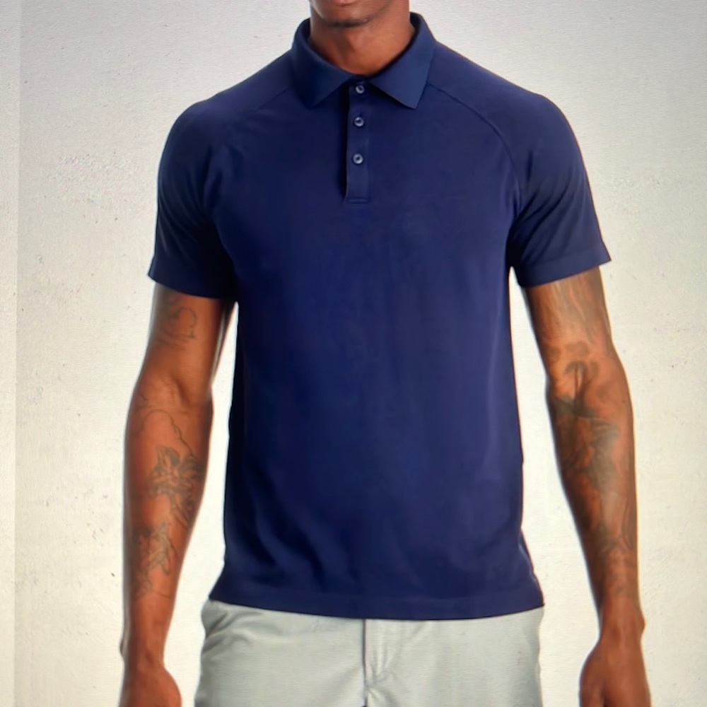 Fabletics Athletic Polo- Navy